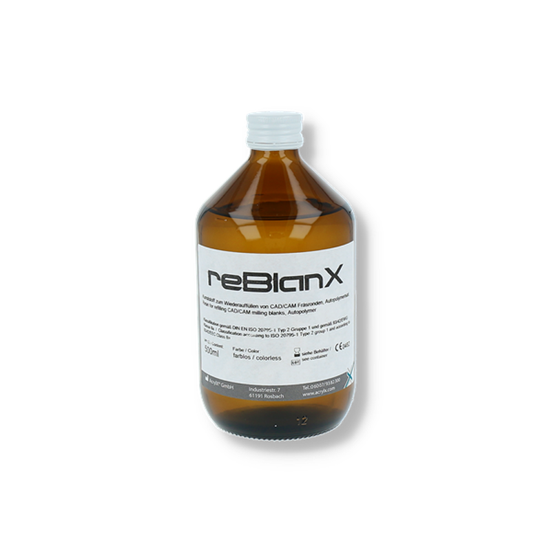 reBlanX Auffllkunstoff fr Schienen Liquid 500 ml transparent