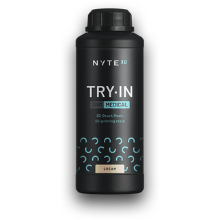 NYTE3D 3in1 Resin 1 kg creme (Try-In)