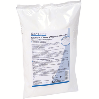 Safeline Quick Des Wipes Refill Tcher 120 Tcher